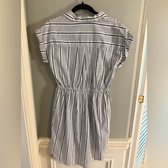 Japna Striped Cotton Shirt Dress Women’s Size M - Picture 5 of 6